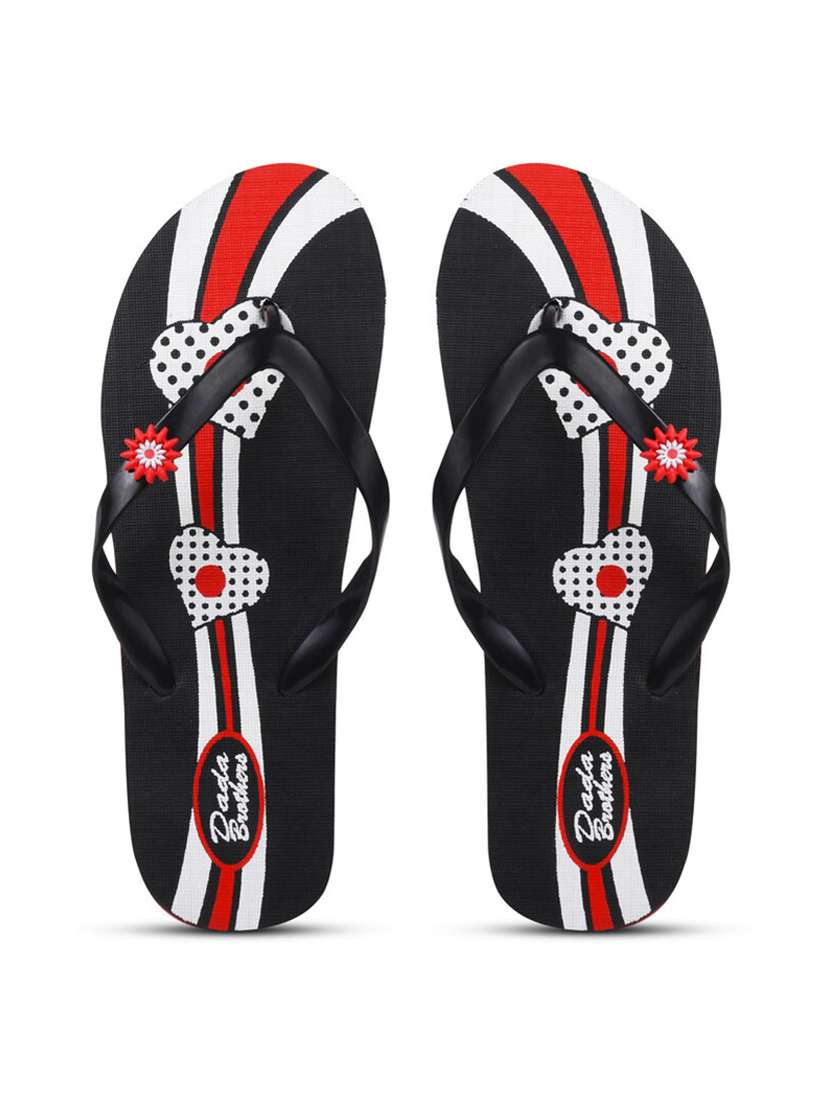 women printed slippers flip flop - 21099781 -  Standard Image - 3