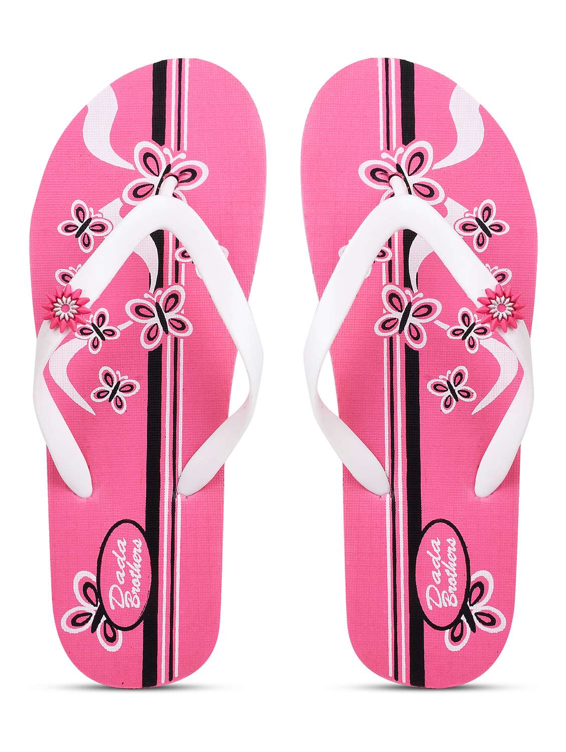 women printed slippers flip flop - 21099784 -  Standard Image - 3