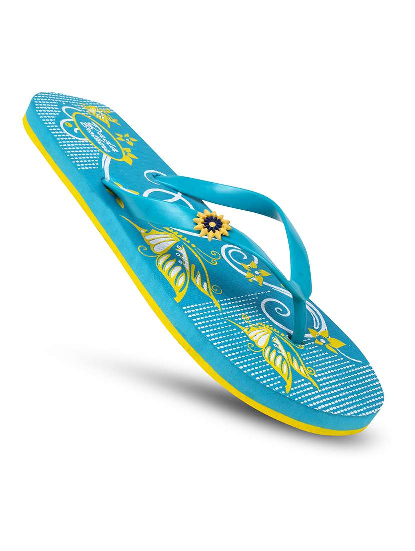 women printed slippers flip flop - 21099785 -  Standard Image - 3