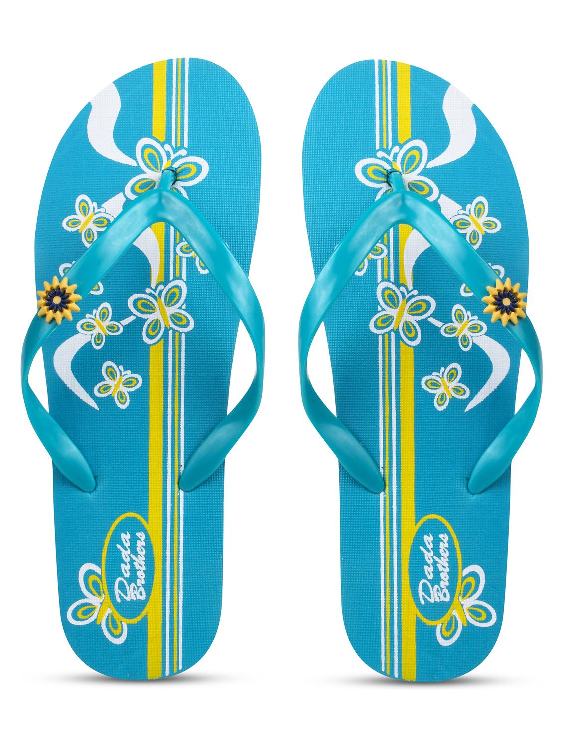 women printed slippers flip flop - 21099787 - Standard Image - 3