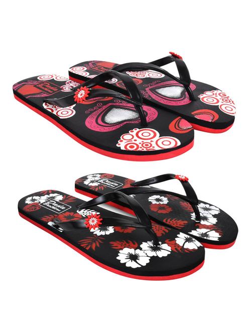 multi colored rubber slippers flip flops - 21099863 - Standard Image - 0