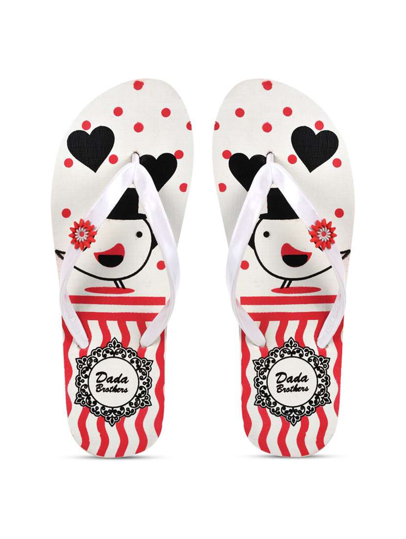 multicolored printed set of 2 slippers flip flop - 21099908 - Standard Image - 3