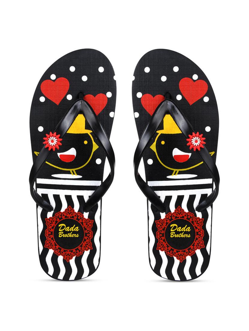 multicolored printed set of 2 slippers flip flop - 21099911 - Standard Image - 3