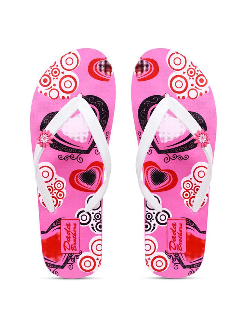 multicolored printed set of 2 slippers flip flop - 21099988 -  Standard Image - 3