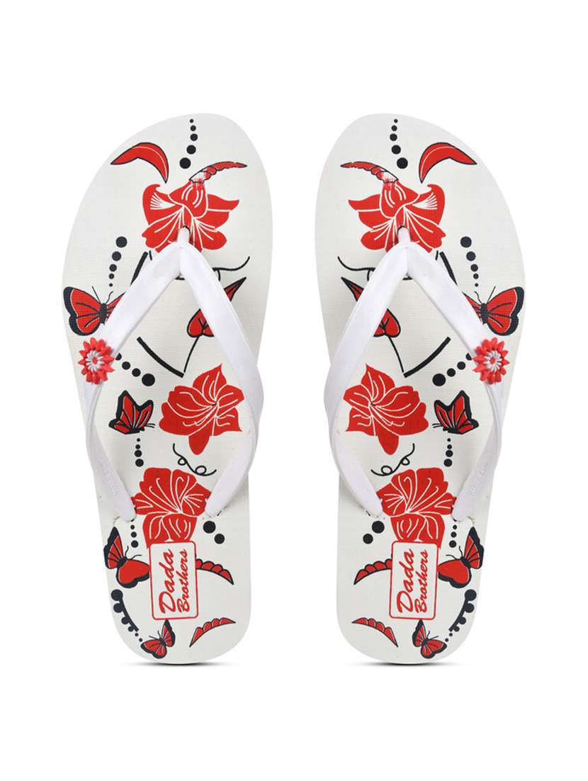 multicolored printed set of 2 slippers flip flop - 21099992 -  Standard Image - 3