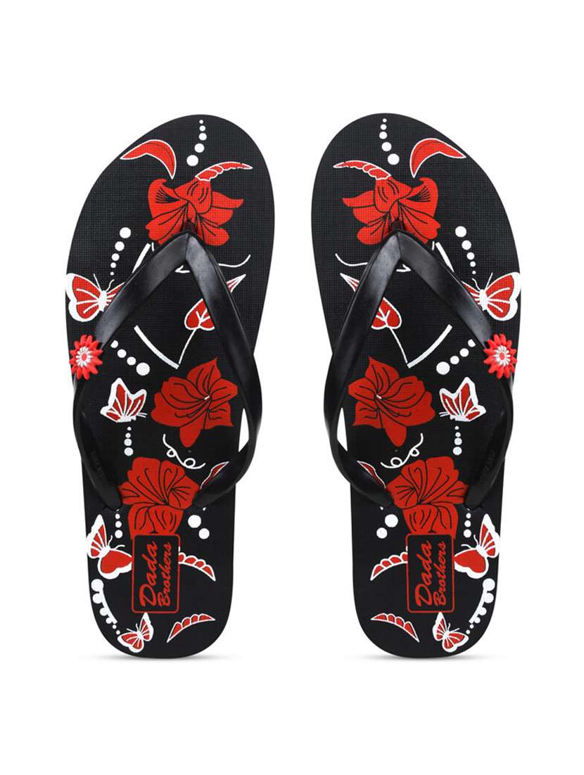 multicolored printed set of 2 slippers flip flop - 21099995 -  Standard Image - 3
