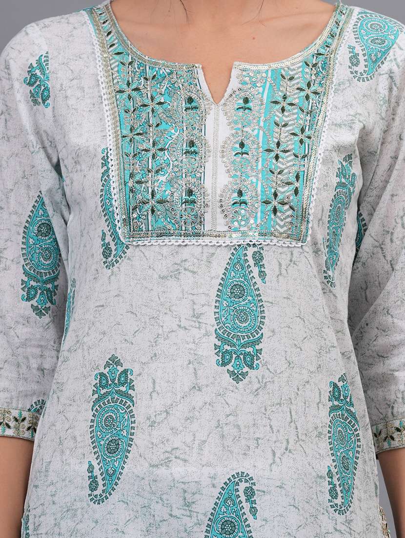 women printed kurta bottom with dupatta set - 21100104 - Standard Image - 5