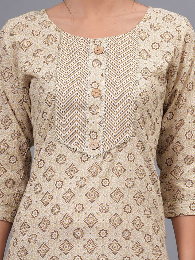women printed kurta bottom with dupatta set - 21100111 - Standard Image - 5