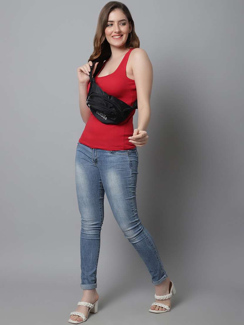 women sleeveless solid tank top - 21101598 -  Standard Image - 3