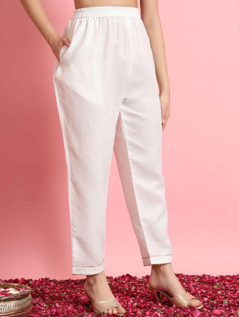 women three quarter sleeve kurta pant with dupatta set - 21102151 - Standard Image - 3