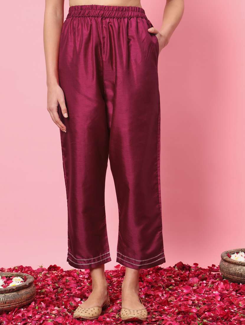 women three quarter sleeve kurta pant with dupatta set - 21102171 - Standard Image - 3