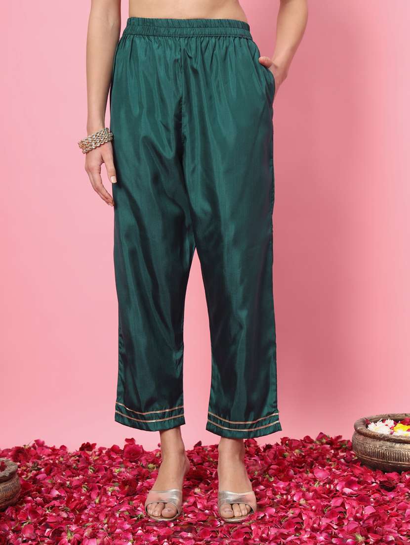 women three quarter sleeve kurta pant with dupatta set - 21102172 -  Standard Image - 3