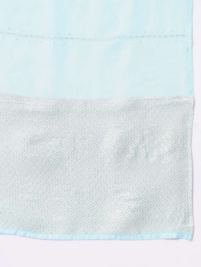 women three quarter sleeve kurta pant with dupatta set - 21102185 -  Standard Image - 5