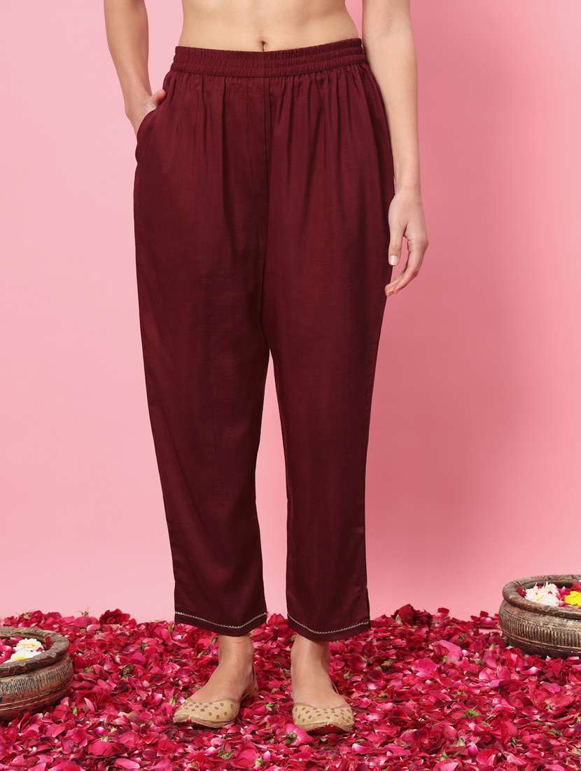 women embroidered kurta bottom with dupatta suit set - 21102187 -  Standard Image - 3
