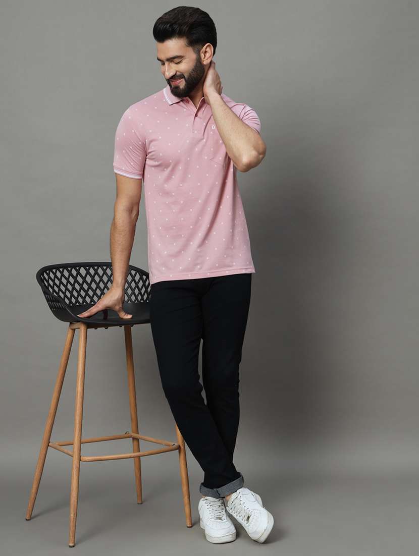 men all over printed polo t-shirt - 21102236 - Standard Image - 3