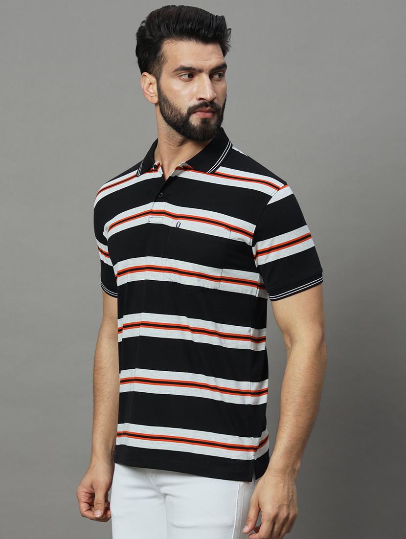 men striped polo t-shirt - 21102267 - Zoom Image - 0