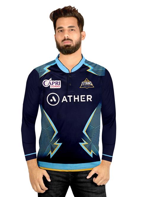 men navy blue front printed t-shirt - 21102349 - Standard Image - 0