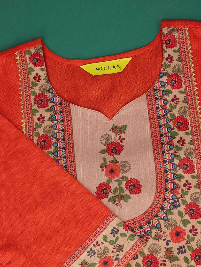 women three quarter sleeve kurta pant with dupatta set - 21102909 - Standard Image - 5