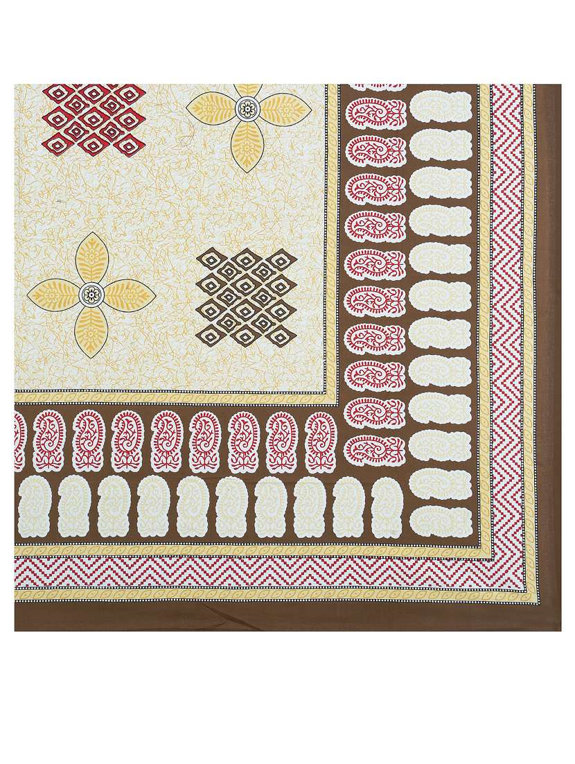 texstylers cotton printed jaipuri pack of 6 diwan cover set - 21103080 -  Standard Image - 5