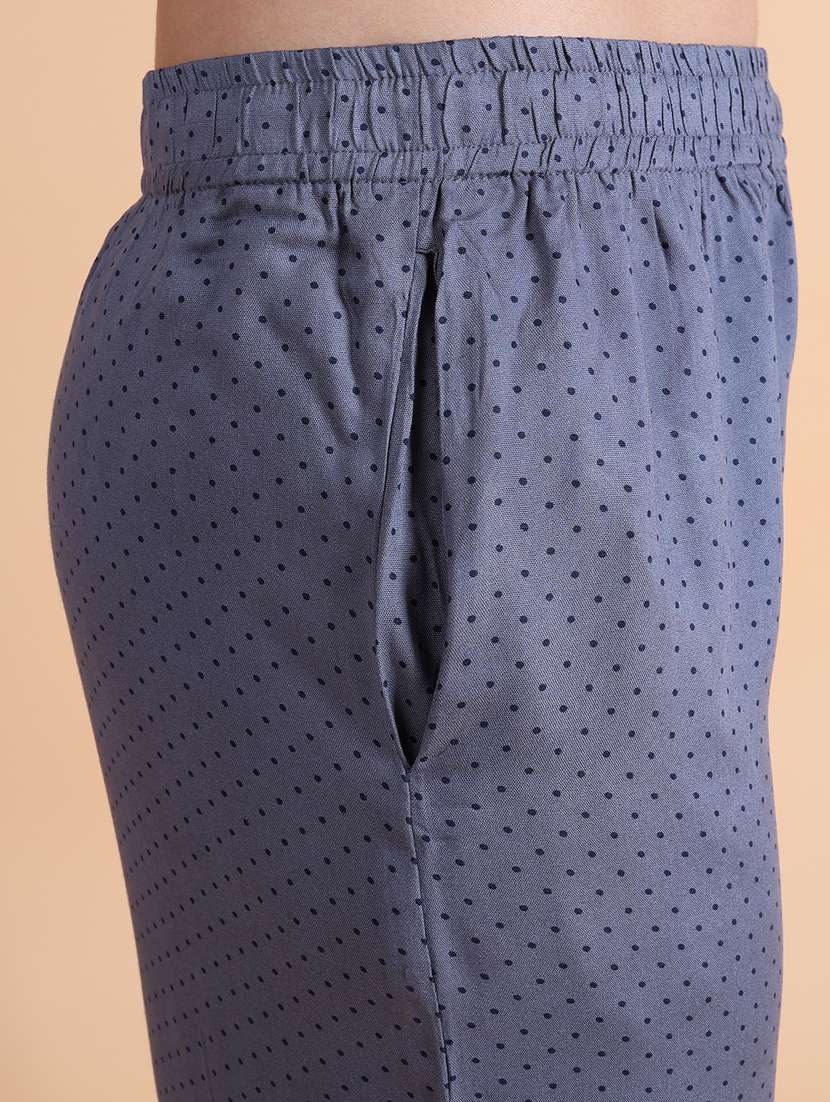 women polka dot mid rise palazzo - 21103182 -  Standard Image - 5