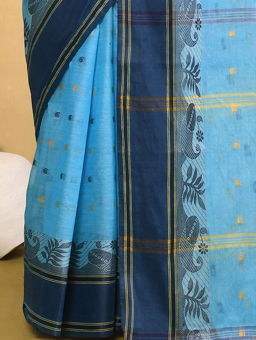 women self design handloom saree - 21103246 - Standard Image - 3