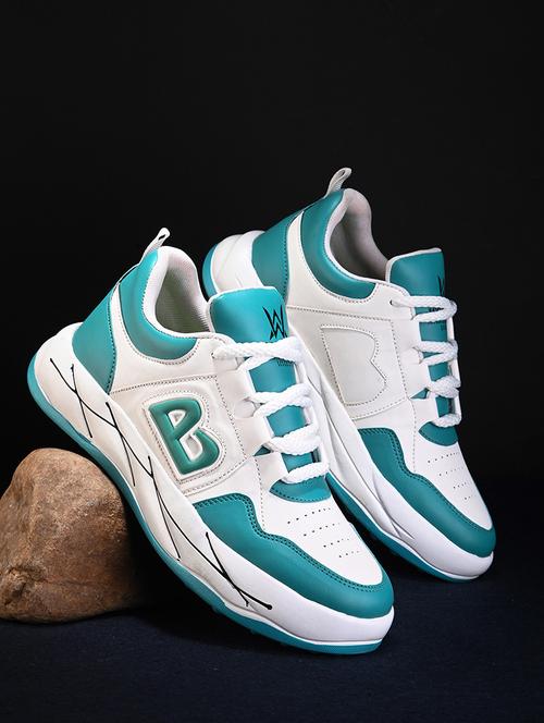 men color block lace up sneaker - 21104031 - Standard Image - 0