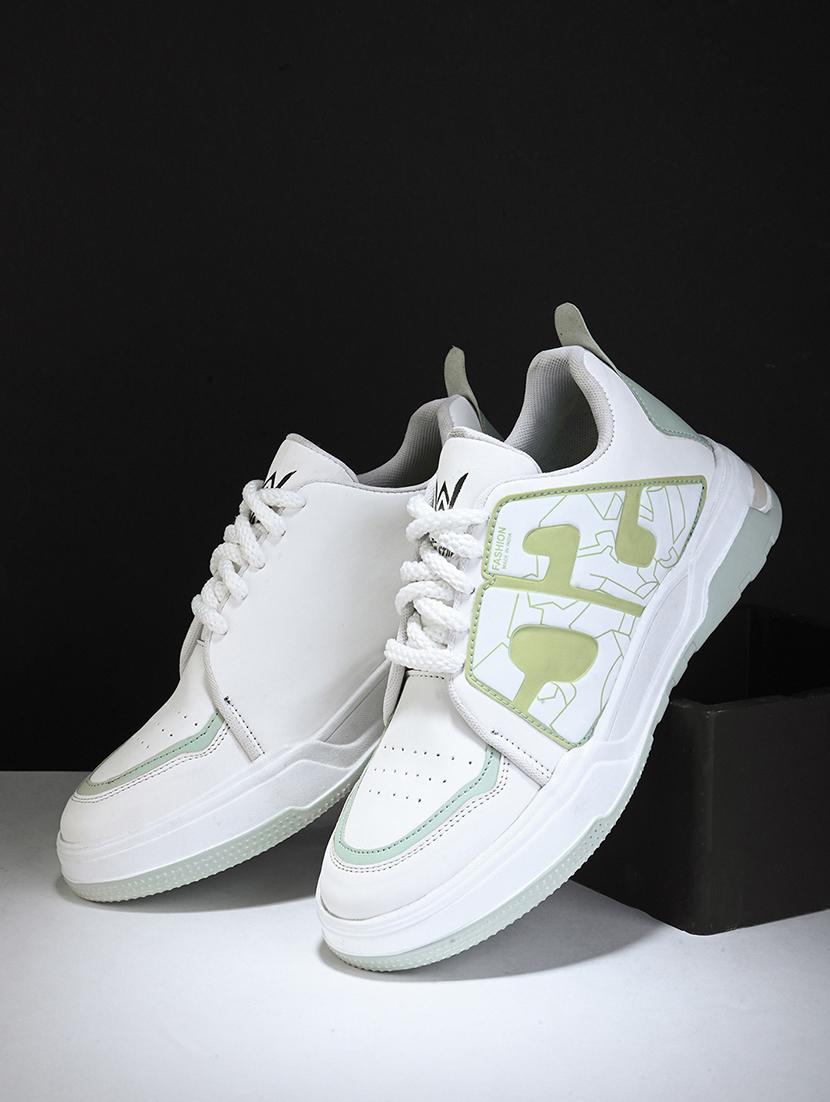 men white lace up sneaker - 21104034 - Zoom Image - 0