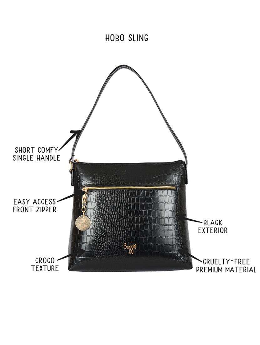 solid black detailed tote bag - 21104497 - Standard Image - 5