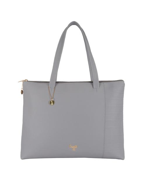 solid grey detailed tote bag - 21104516 - Standard Image - 0