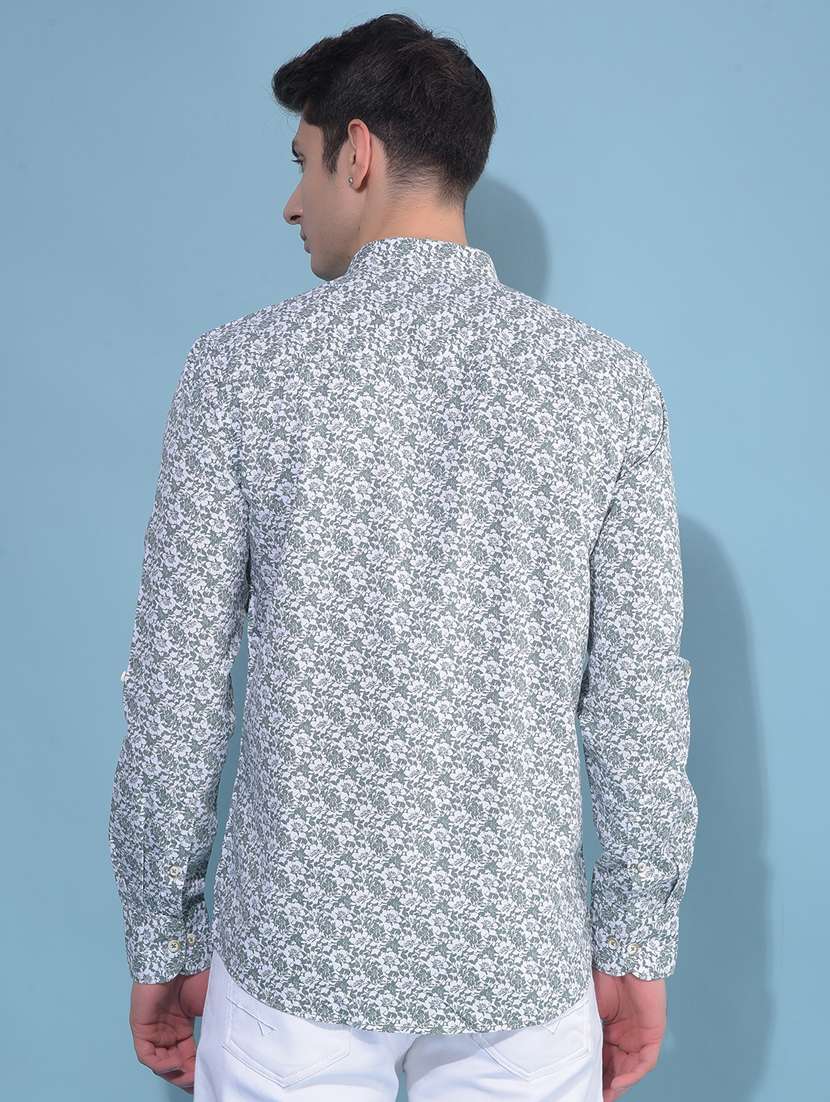 men mandarin collar long sleeve short kurta - 21108751 -  Standard Image - 3