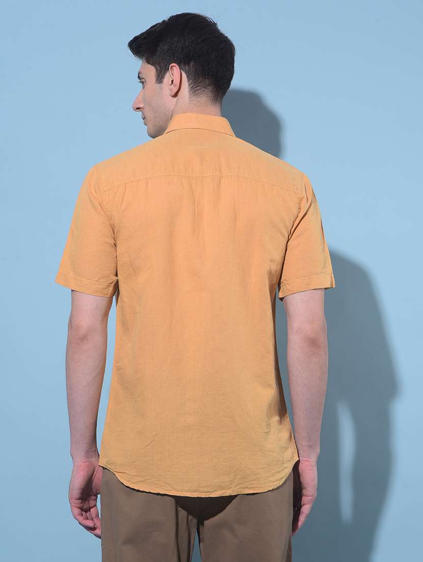 Men Collared Short Sleeve Casual Shirt - 21108980 -  Standard Image - 3