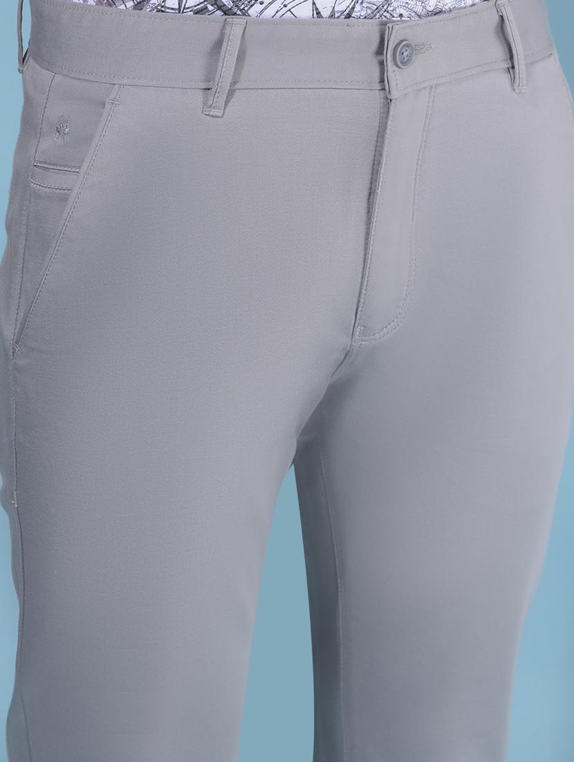 men mid rise chinos casual trouser - 21109525 - Standard Image - 5