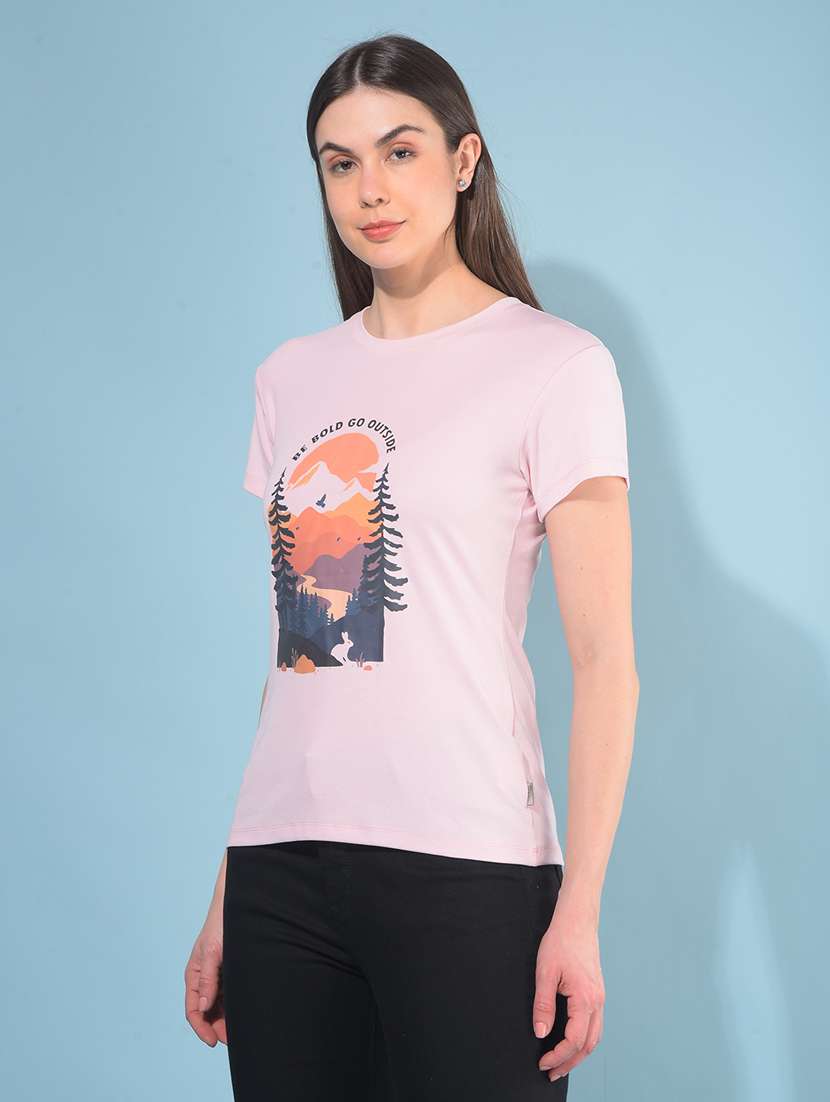 women short sleeves front t-shirt - 21111286 - Zoom Image - 0