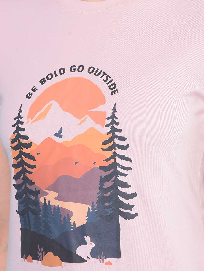 women short sleeves front t-shirt - 21111286 - Standard Image - 5