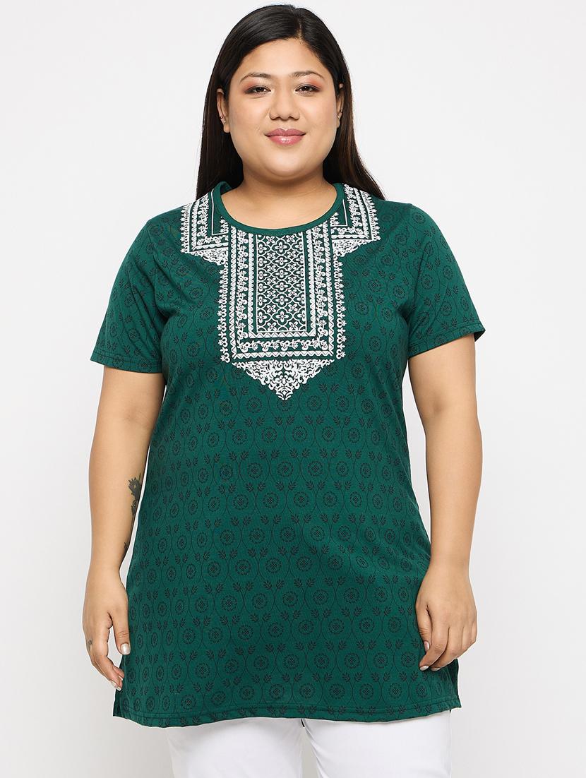 women printed short sleeve nightwear t-shirt - 21113278 - Zoom Image - 0