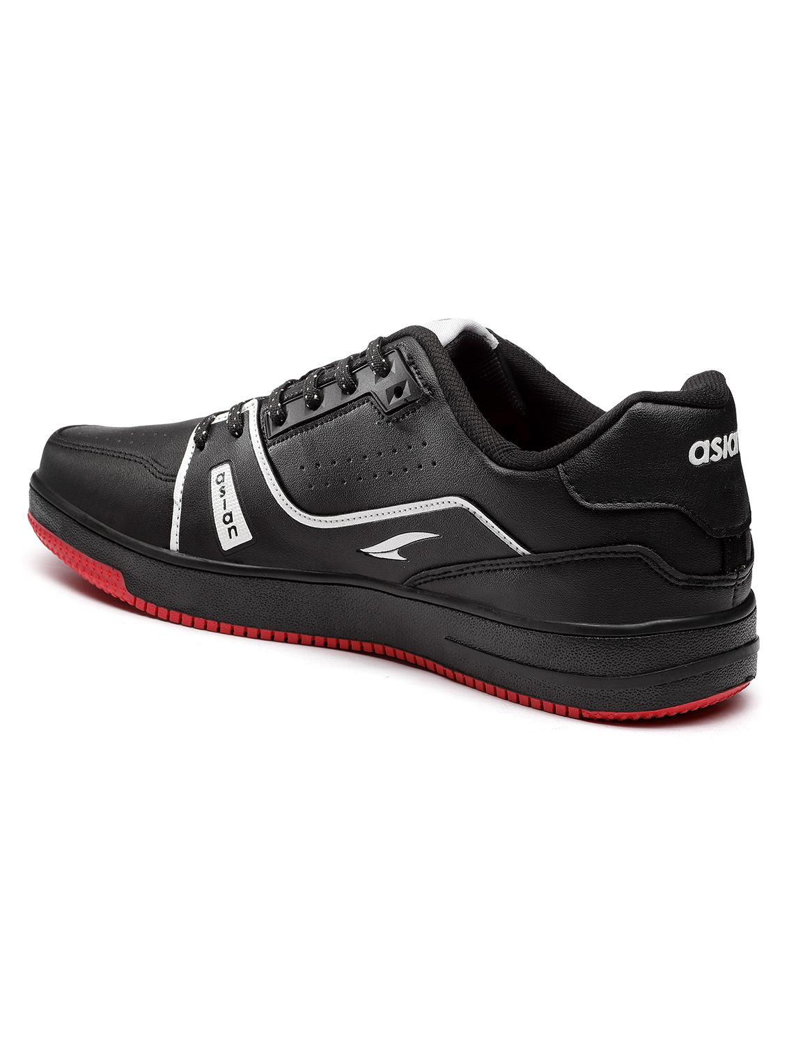 men black lace up sneakers - 21113374 - Standard Image - 3