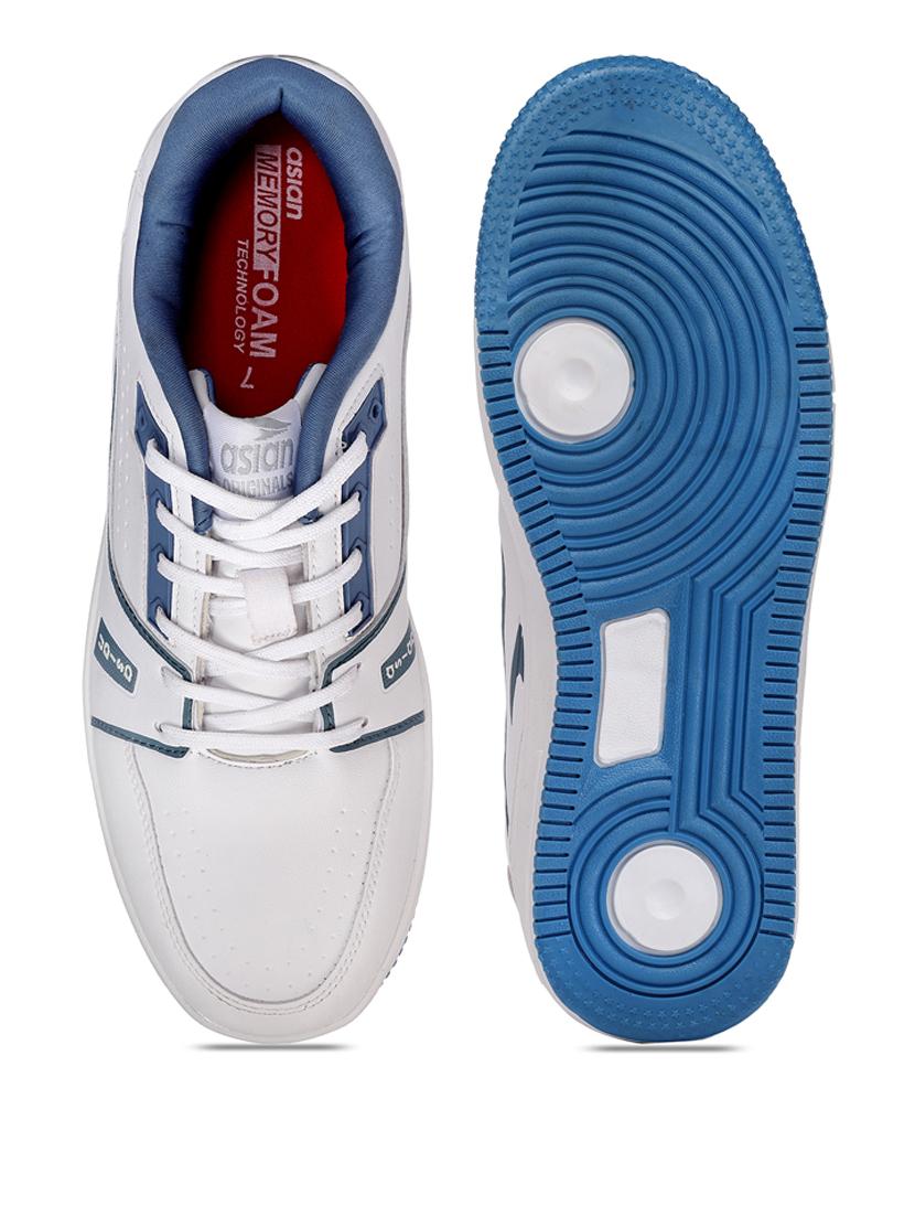white lace up sneakers - 21113376 - Standard Image - 3