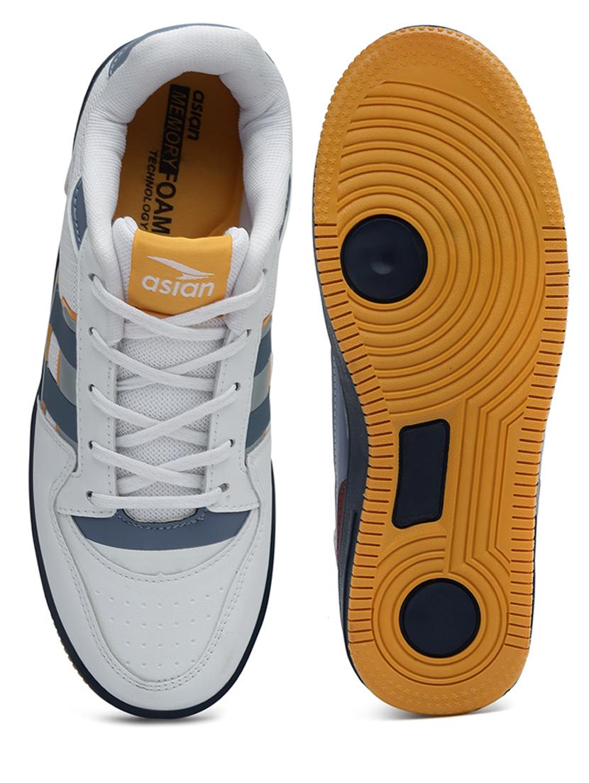 blue lace up sneakers - 21113378 - Standard Image - 3