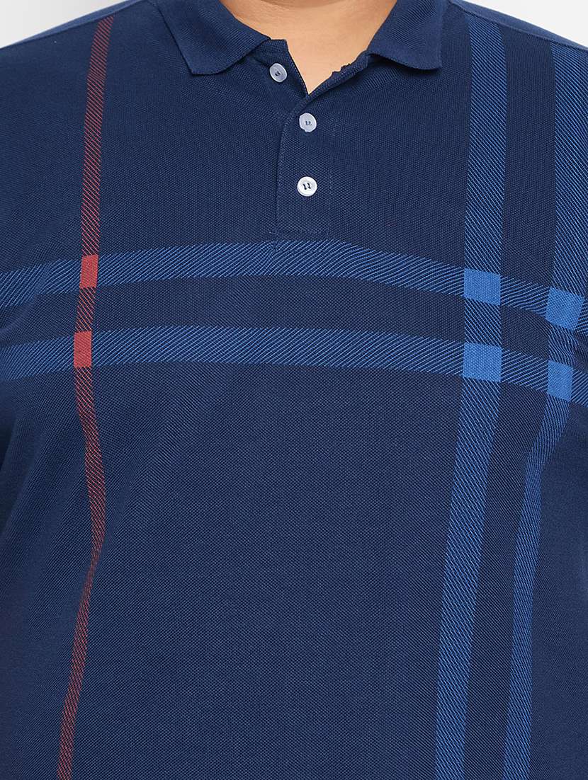men polo neck front print t-shirt - 21115990 -  Standard Image - 3