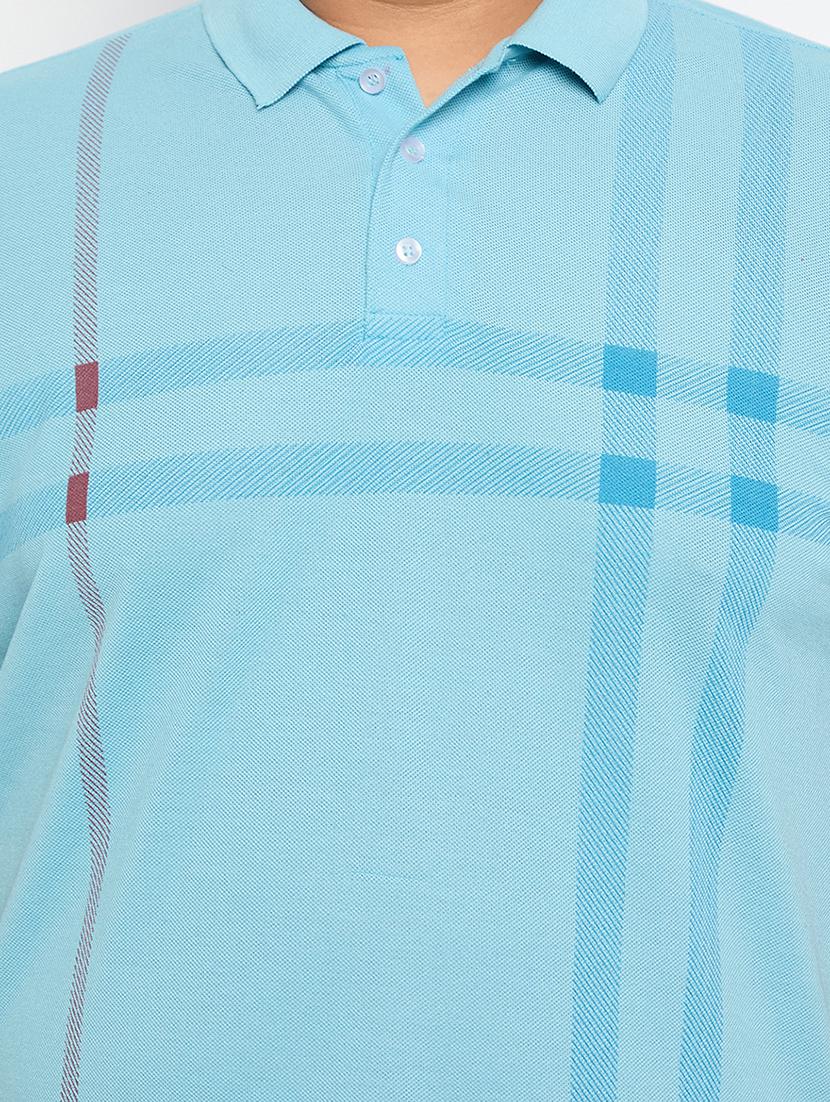 men polo neck front print t-shirt - 21115992 - Standard Image - 3