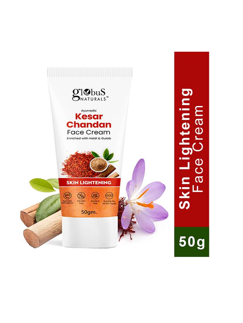 daily glow kesar chandan face cream with spf, skin lightening formula for all skin types, 50 gm - 21117014 -  Standard Image - 3