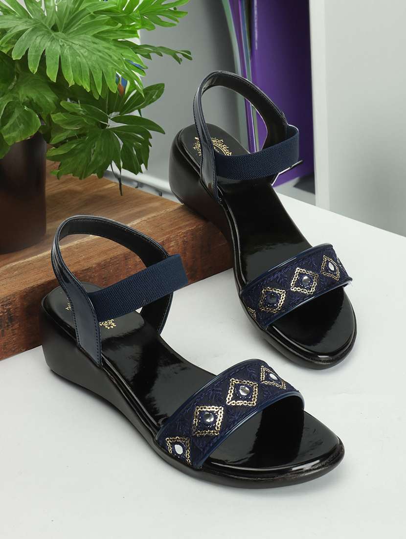 women ankle strap wedge