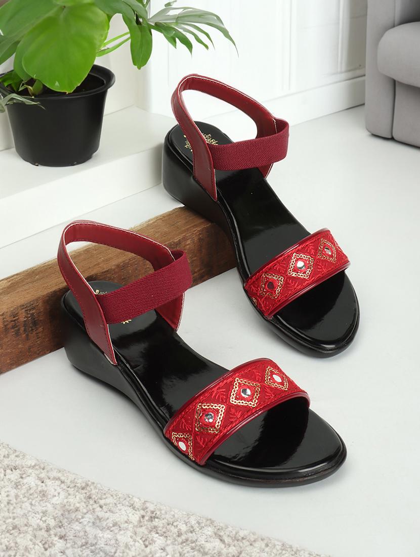women ankle strap wedge - 21128310 - Zoom Image - 0