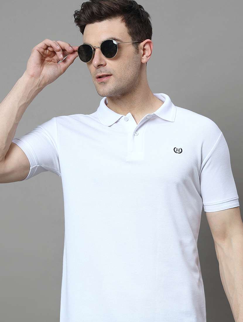 white polyester plain tshirt - 21128862 -  Standard Image - 3