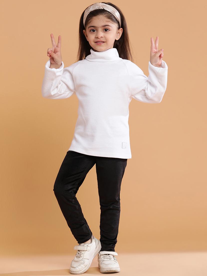 girls mid rise cotton legging - 21128876 - Standard Image - 5