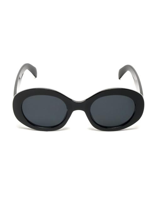 mespee eyewear | black round | branded latest & stylish sunglasses |100% uv protected | men & women | large | msp 58015 c1 - 21128921 - Standard Image - 0
