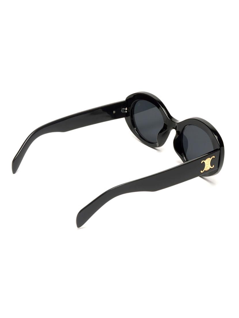 mespee eyewear | black round | branded latest & stylish sunglasses |100% uv protected | men & women | large | msp 58015 c1 - 21128921 - Standard Image - 3
