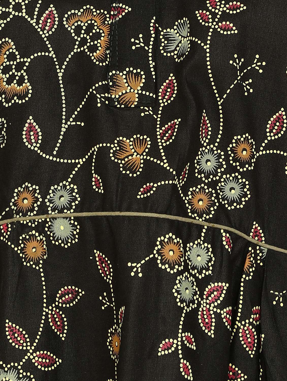 women olive green printed cotton nighty - 21129906 - Standard Image - 3