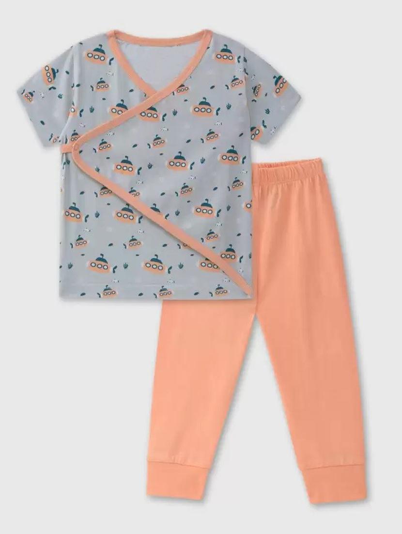 kids printed full length set - 21130906 - Zoom Image - 0