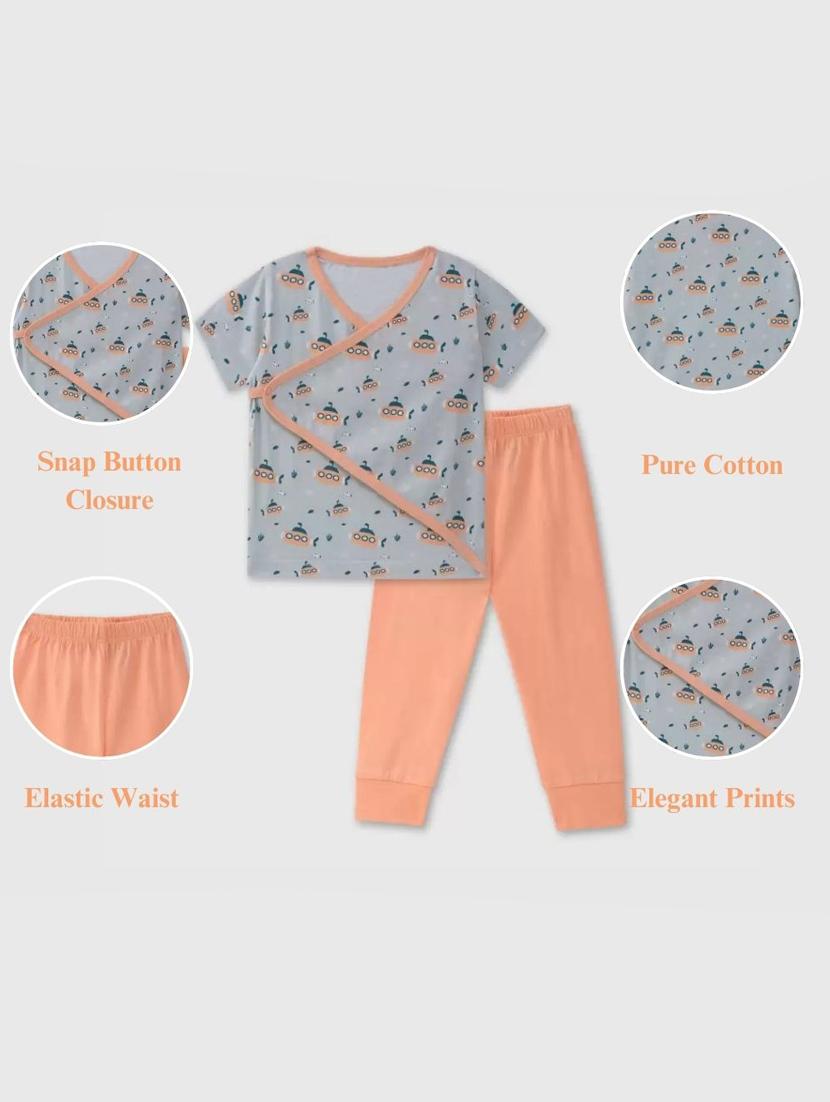 kids printed full length set - 21130906 - Standard Image - 3